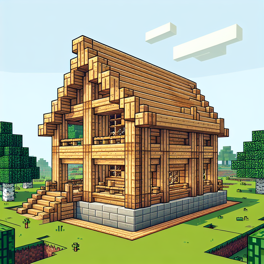 Desain Rumah Minecraft Simple dari Kayu: Panduan dan Inspirasi