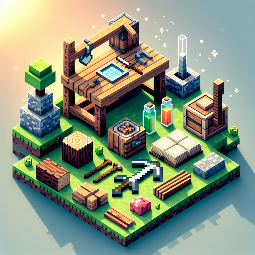 Ultimate Guide to Minecraft Crafting: Techniques and Recipes for Beginners
