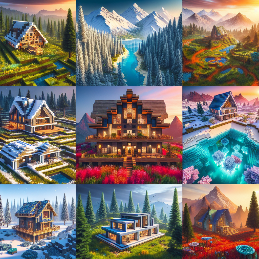 10 Ide Rumah Minecraft yang Menakjubkan untuk Inspirasi Desain Anda