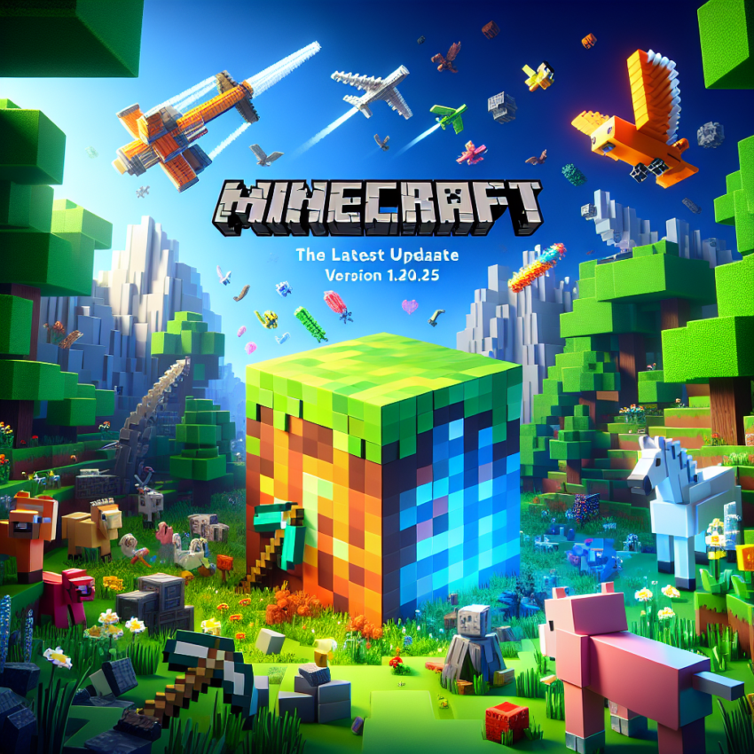 Download Minecraft 1.20.25 APK: Latest Features and Improvements