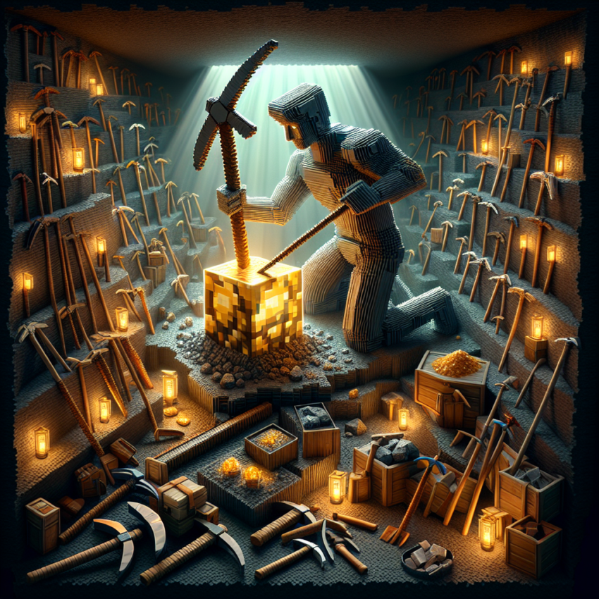 Master the Art of Mining with Pickaxes in Minecraft: A Comprehensive Guide