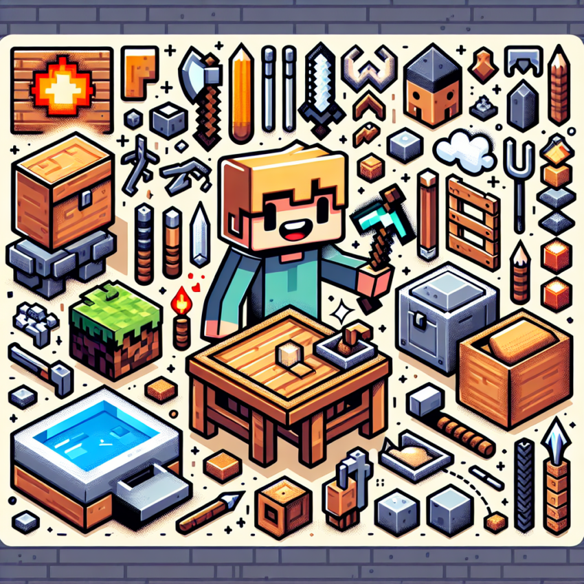 The Ultimate Guide to Crafting in Minecraft: Tips and Tricks for Beginners